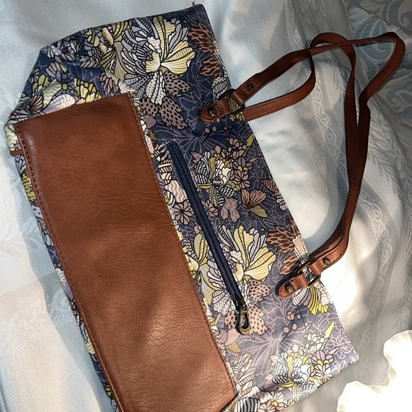 Sackroot Metro tote multi colored. Good condition. Multi Grey’s, pinks + - Picture 10 of 16